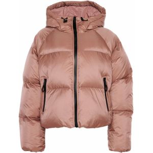 WithBlack Dames jas roze (Maat: XL) - Effen