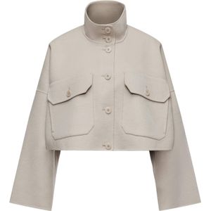 Drykorn Dames jas beige (Maat: 36) - Effen