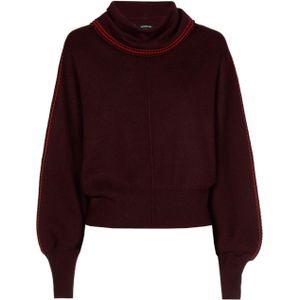 Caroline Biss Coltrui bordeaux (Maat: 46) - Effen - Halslijn: Col,