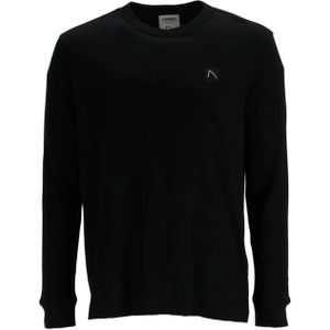 Chasin' Longsleeve zwart (Maat: XL) - Effen - Halslijn: Ronde hals,