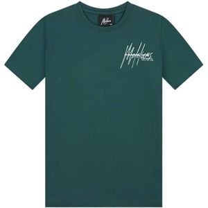 Malelions T-shirt groen (Maat: 128) - Fotoprint - Halslijn: Ronde hals,