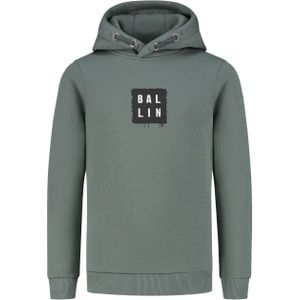 Ballin Hoodie groen (Maat: 176) - Logo - Halslijn: Capuchon,