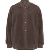 OPUS Dames jas bruin (Maat: 34) - Effen