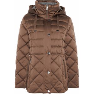 Barbara Lebek - Jas - Bruin - Met Kapuze