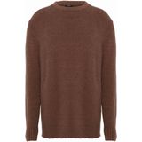 Denham - Crew-neck Sweater - Ecru - Lange Mouw