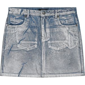 NIK & NIK Rok blauw (Maat: 140) - Glitter