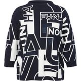 Via Appia Due - Pullover 2515814 - Donker Blauw - 3/4 Arm