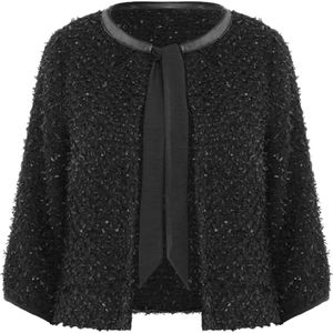 Bianca Jas zwart (Maat: 36)