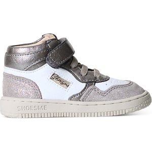 SHOESME Klittenbandschoenen zilver (Maat: 22 EU) - Glitter