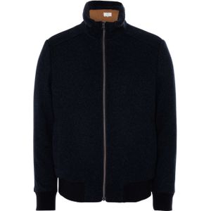 Born with appetite Jas blauw (Maat: S) - Effen