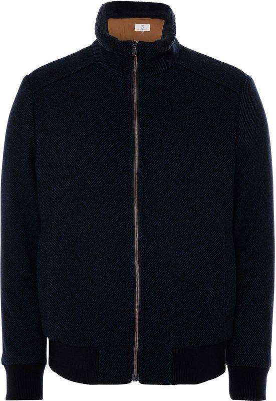 Born with appetite Jas blauw (Maat: S) - Effen