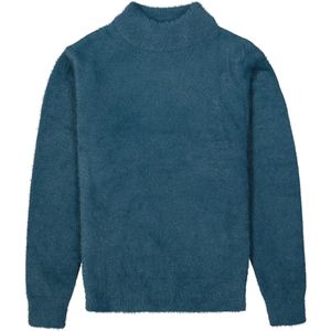 Garcia Trui blauw (Maat: 128) - Halslijn: Opstaande kraag,