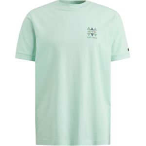 Cast Iron T-shirt groen (Maat: XL) - Fotoprint - Halslijn: Ronde hals,