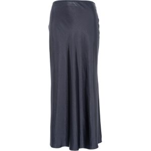 Rino & pelle Dames rok grijs (Maat: 34) - Effen