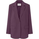 Modström Dames blazer paars (Maat: XS) - Effen