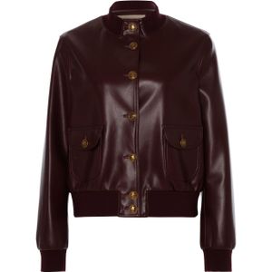 Twinset Jas bordeaux (Maat: 40) - Effen