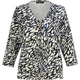 Frank Walder - Longsleeve - Blauw - V-hals