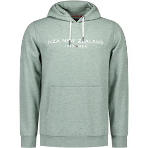 New Zealand Auckland Hoodie groen (Maat: 2XL) - LogoMélange - Halslijn: Capuchon,