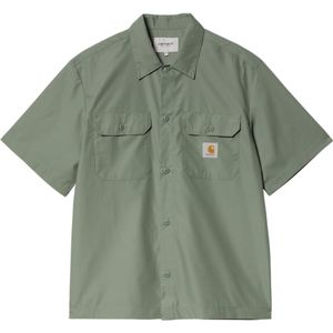 Carhartt WIP Overhemd lange mouw groen (Maat: M) - Effen
