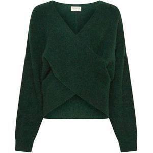 Moss copenhagen trui groen hotsell