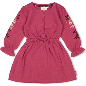 Jubel Meisjes jurk paars (Maat: 140) - Glitter