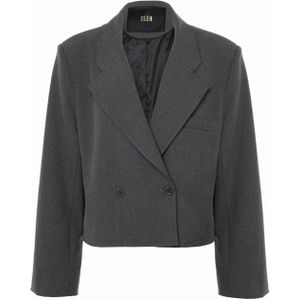 ELEH Blazer grijs (Maat: 36) - Effen
