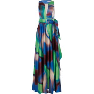 Sonia Peña Dames jurk multicolor (Maat: 44) - Halslijn: Vierkante hals,