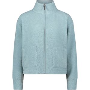 Betty en Co Vest blauw (Maat: 44) - Effen - Halslijn: Opstaande kraag,