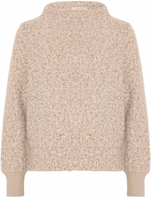 Opus - Gobano - Trui - Zandkleurig