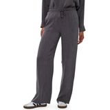 Esqualo - Pantalon Crinkle - Antraciet - Dames