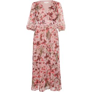 LolaLiza Dames jurk roze (Maat: 38) - Halslijn: V-hals,