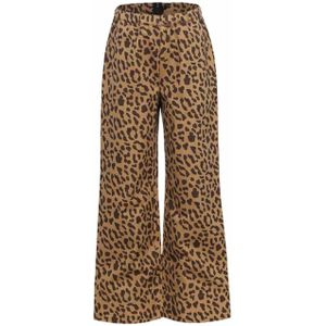 Looxs 10Sixteen meisjes broek bruin (Maat: 128) - Animal