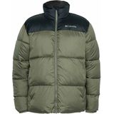 COLUMBIA - Puffect III - Gewatteerde Korte Jas - Olijfgroen / Zwart / Wit