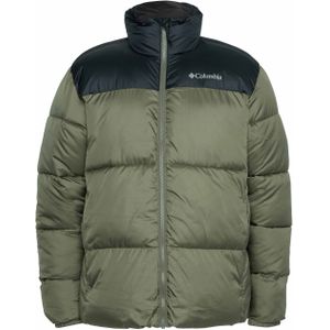 COLUMBIA - Puffect III - Gewatteerde Korte Jas - Olijfgroen / Zwart / Wit
