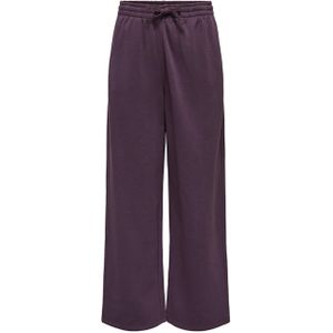 Only play ONPJONI LIFE HW BRUSH WIDE SWT trainingsbroek paars (Maat: XL) - Effen
