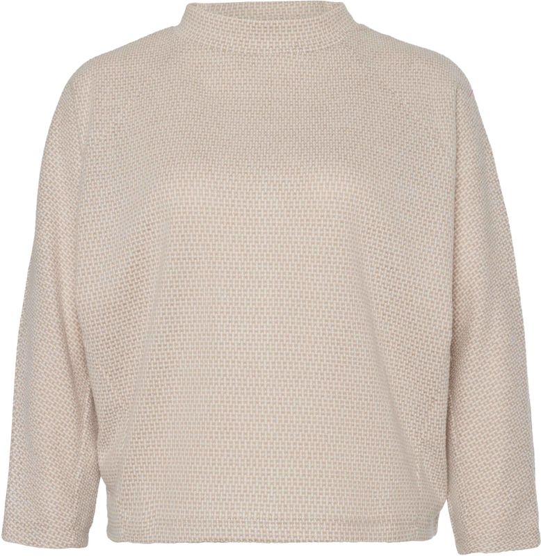 Opus - Top - Bruin - Korte Mouw - 10477713578100