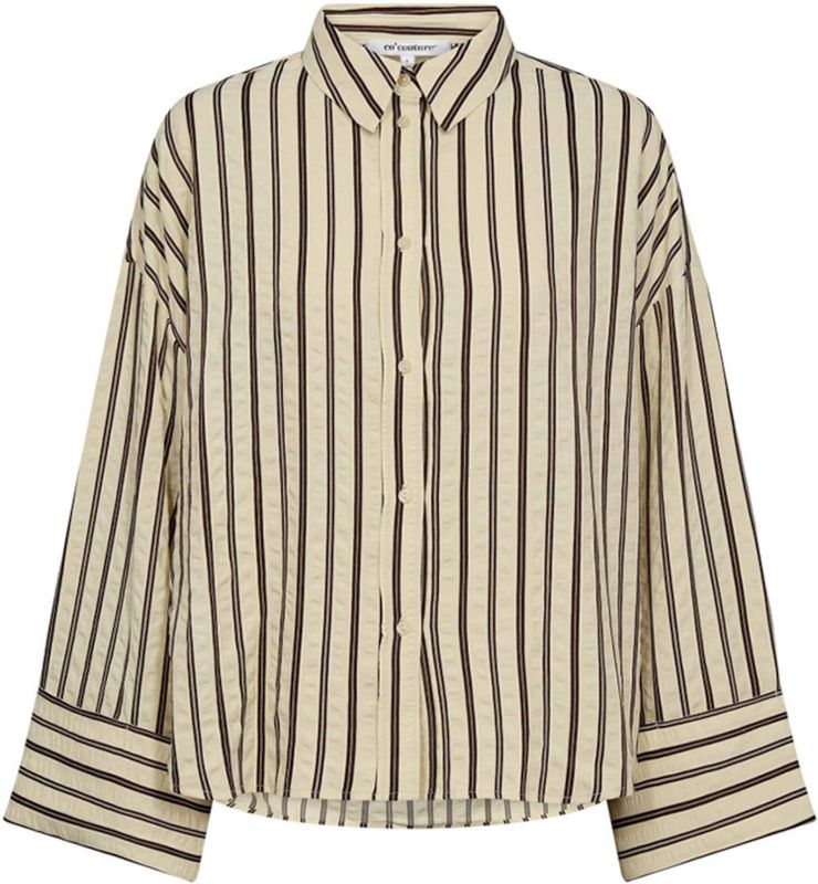 co'couture - Oxana - Shirt - Beige - Lange Mouw