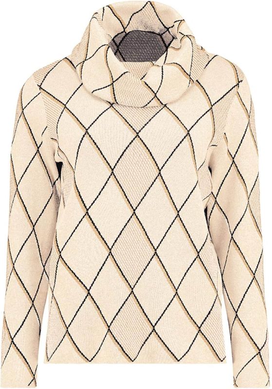 Bloomings - Loose Turtleneck - Trui - Zand