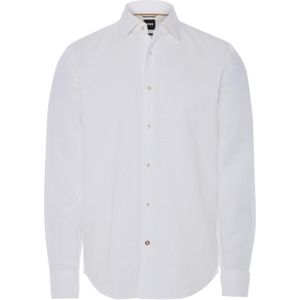 Boss Menswear Overhemd lange mouw wit (Maat: 41) - Effen