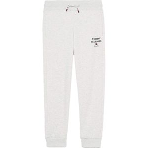 Tommy Hilfiger TH LOGO SWEATPANTS broek grijs (Maat: 176)