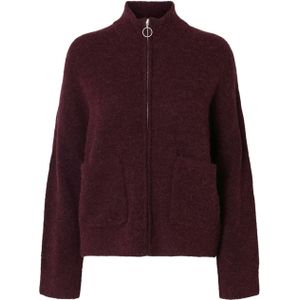 Selected - Sia - Trui - Met Volledige Rits - Hoge Hals - Lange Mouwen