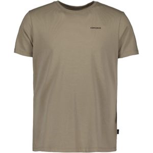 Airforce T-shirt groen (Maat: XL) - Tekst - Halslijn: Ronde hals,