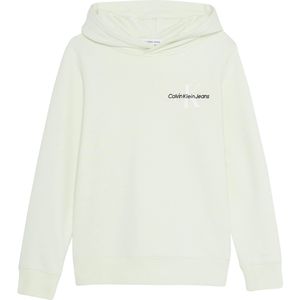 Calvin Klein Hoodie  groen (Maat: 164) - Logo - Halslijn: Capuchon,