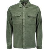 Overshirt - Velvetstof - Knoopsluiting