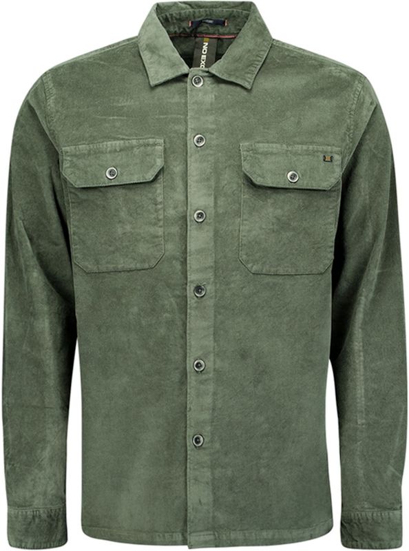 Overshirt - Velvetstof - Knoopsluiting