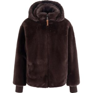 Moscow Jas bruin (Maat: XS) - Effen