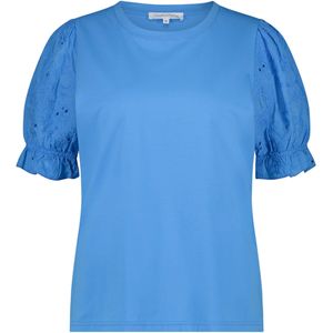 Tramontana T-shirt blauw (Maat: 3XL) - Effen - Halslijn: Ronde hals,
