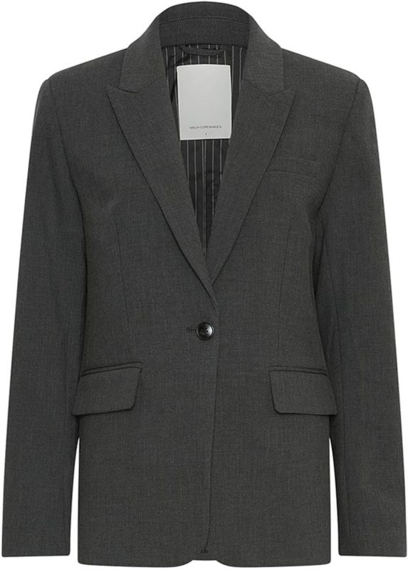 Moss Copenhagen - Henrike Blazer - Grijs - Dames - Getailleerd Jasje