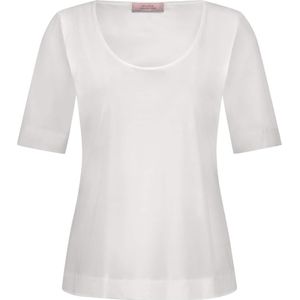 Studio Anneloes Dames t-shirt wit (Maat: XXS) - Effen - Halslijn: Ronde hals,