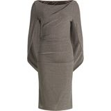 Vera Mont - Cocktailjurk - Bruin - Glitter - Nauwsluitend met Plooien